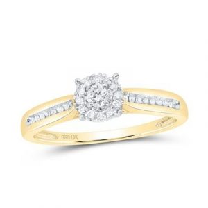 .17TCW Diamond Promise Ring 10KT