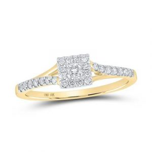 .25TCW Diamond Engagement Ring 10KT