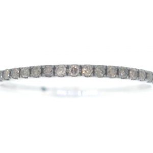 .15TCW Enhanced Chocolate Diamond Band 14KT WG  **CLEARANCE-FINAL SALE**