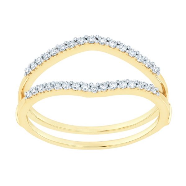 .25TCW Diamond Claw Set Ring Enhancer/Jacket 14KT
