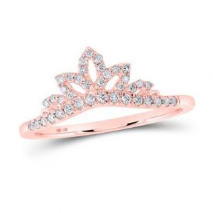 .20TCW Diamond Crown Design Band 10KT   *CLEARANCE-FINAL SALE*