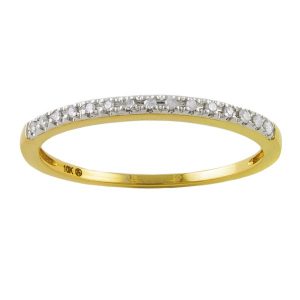 .10TCW/23 Diamond Stacking Anniversary Band 10KT TT