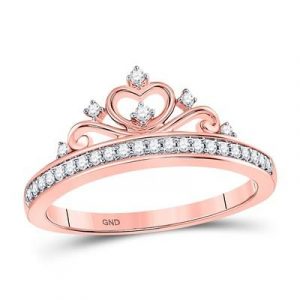 .17TCW Diamond Crown 10KT PK  *CLEARANCE-FINAL SALE*