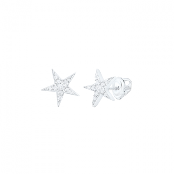.10TCW Diamond Star Screwback Stud Earrings Sterling Silver   *FINAL SALE*
