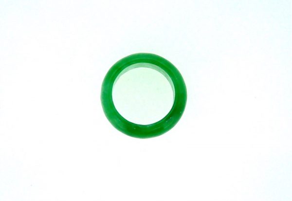 6MM Genuine Jade Dome Band/SIZE 7*    **Colour & Quality Enhanced**
