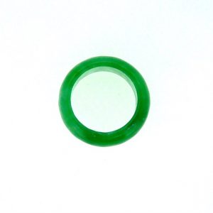 6MM Genuine Jade Dome Band/SIZE 7*    **Colour & Quality Enhanced**
