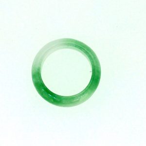 6MM Genuine Jade Dome Band/SIZE 6*   **Colour & Quality Enhanced**
