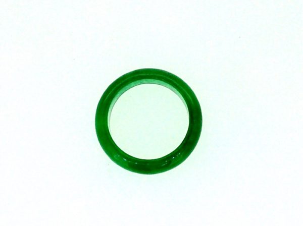 5MM Genuine Jade Dome Band/SIZE 6*   **Colour & Quality Enhanced**