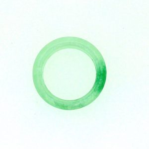 5MM Genuine Jade Dome Band/SIZE 7*   **Colour & Quality Enhanced**