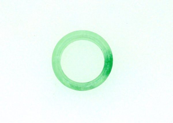 5MM Genuine Jade Dome Band/SIZE 7*   **Colour & Quality Enhanced**