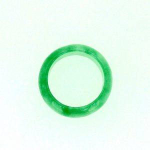 7MM Genuine Jade Dome Band/SIZE 7*   **Colour & Quality Enhanced**