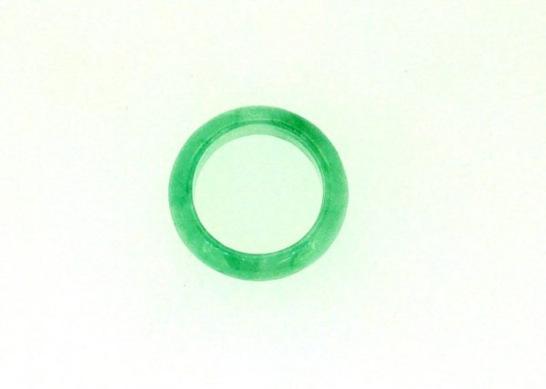 7MM Genuine Jade Dome Band/SIZE 5*   **Colour & Quality Enhanced**