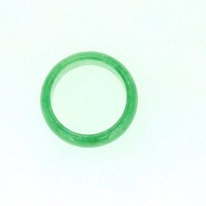 6MM Genuine Jade Dome Band/SIZE 8*   **Colour & Quality Enhanced**