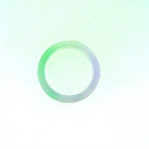 6MM Genuine Jade Multi Colour Dome Band/SIZE 7*   **Colour & Quality Enhanced**