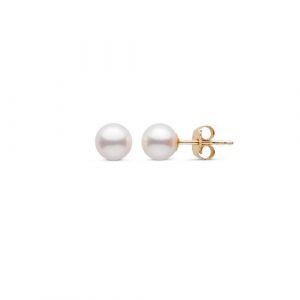 3MM Cultured Fresh Water Pearl Baby Size Stud Earrings 14KT      *FINAL SALE*
