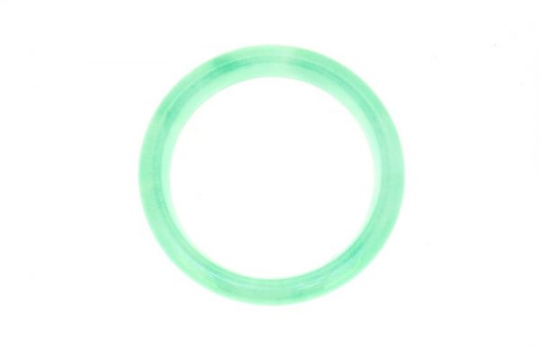 12MM Genuine Jade Dome Bangle/67MM **Colour & Quality Enhanced**