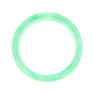 12MM Genuine Jade Dome Bangle/67MM **Colour & Quality Enhanced**