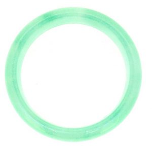 12MM Genuine Jade Dome Bangle/67MM **Colour & Quality Enhanced**
