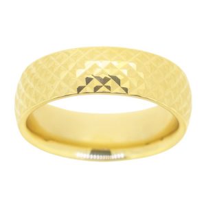 6MM D.Cut Hollow Comfort Fit Wedding Band 10KT/SIZE 5 **NOT SIZABLE** *CLEARANCE-FINAL SALE*