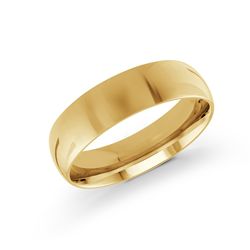 6MM Dome Comfort Fit Wedding Band 10KT/SIZE 10.5