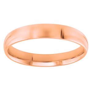 5MM Dome Comfort Fit Wedding Band 10KT PK/SIZE 10