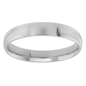 5MM Dome Comfort Fit Wedding Band 10KT WG/SIZE 10