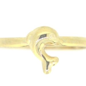 Dolphin Baby Ring 10KT    **CLEARANCE-FINAL SALE**