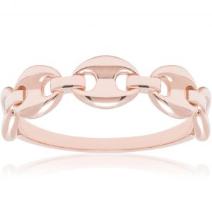 Puffed Mariner Multi Link Band 10KT PK   *CLEARANCE-FINAL SALE*