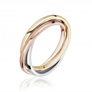 3 Pce Rolling Band 10KT TC/1.8MM