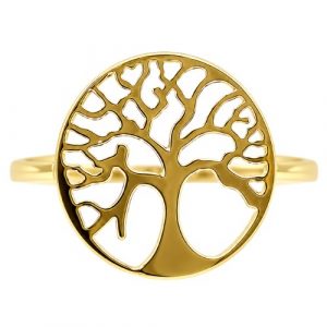 Tree of Life Round Ladies Ring 10KT TT   *CLEARANCE-FINAL SALE*