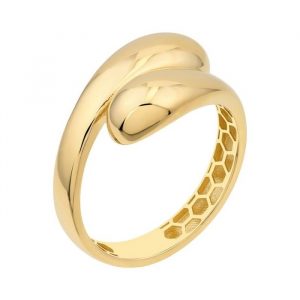 Double Rain Drop Ring 10KT/SIZE 7