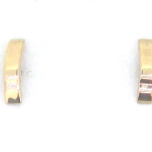 Curved Stud Screwback Earrings 10KT    *CLEARANCE-FINAL SALE*
