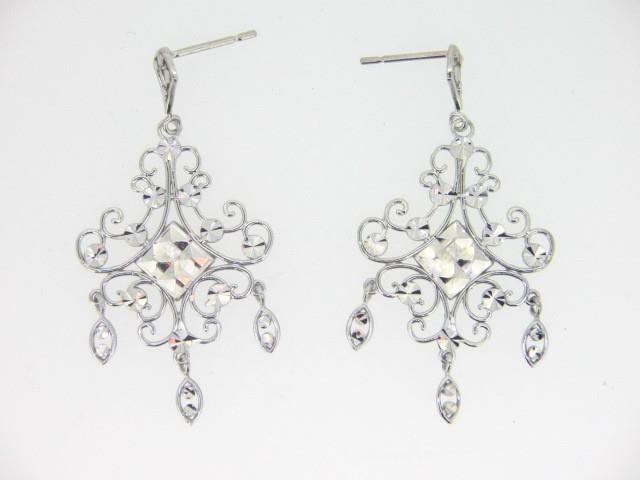 Filigree hot sale chandelier earrings