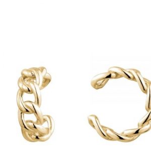 4MM Wide Cuban Link Single Ear Cuff 10KT/11.5MM