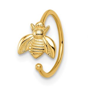 Bumble Bee Ear Cuff 14KT