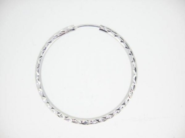 2MM D.Cut Tube Sleepers 10KT WG/30MM     *CLEARANCE-FINAL SALE*