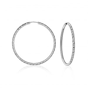 2MM D.Cut Tube Sleepers 10KT WG/30MM     *FINAL SALE*