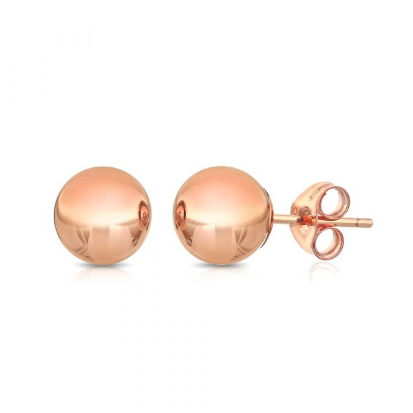 4MM High Polish Ball Studs 10KT PK   *FINAL SALE*