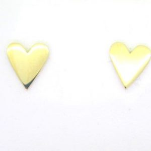 Heart Stud Earrings 10KT     *FINAL SALE*