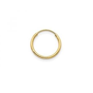 18 Gauge Tube *SINGLE Hoop Body Jewellery 14KT/9MM     *FINAL SALE*