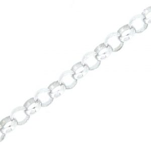 16" Rolo Link Chain Italian 10KT WG   *CLEARANCE-FINAL SALE*