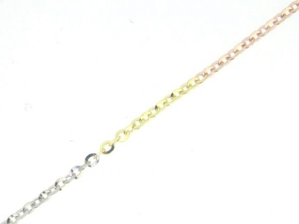 18" D.Cut Rolo Link Chain Italian 10KT TC