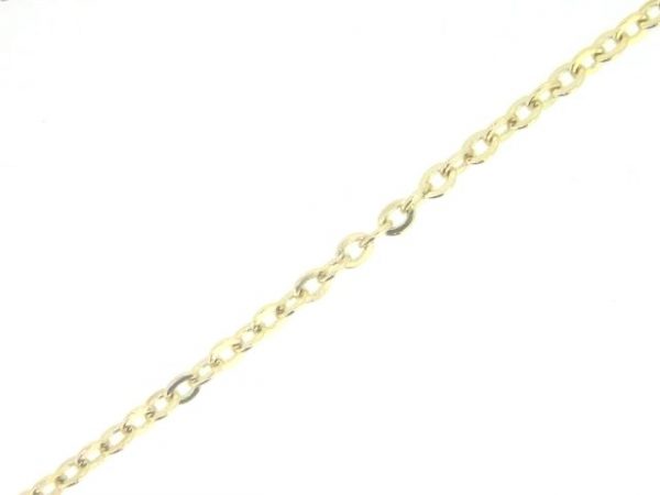 16" Flat Cable Link Chain 14KT