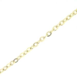 16" Flat Cable Link Chain 14KT