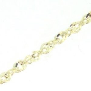 22" Singapore Super Twist Chain Italian 10KT/2.7MM