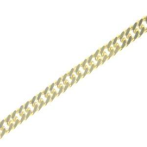 22" Double Curb Link Chain Italian 10KT/2.5MM