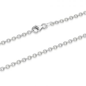 16" Rolo Link Chain 14KT WG/.95MM