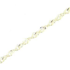 26" Singapore Super Twist Link Chain Italian 10KT/1.6MM