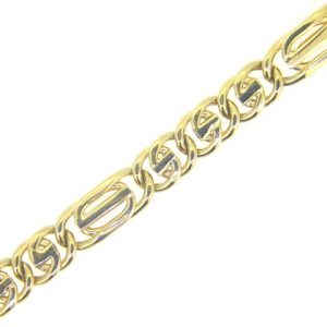 24" Fancy Station Link Chain 10KT/8MM *CLEARANCE-FINAL SALE* 30grs+-