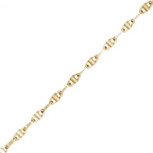 18" Fine Mirror Link Chain Italian 10KT/1.2MM